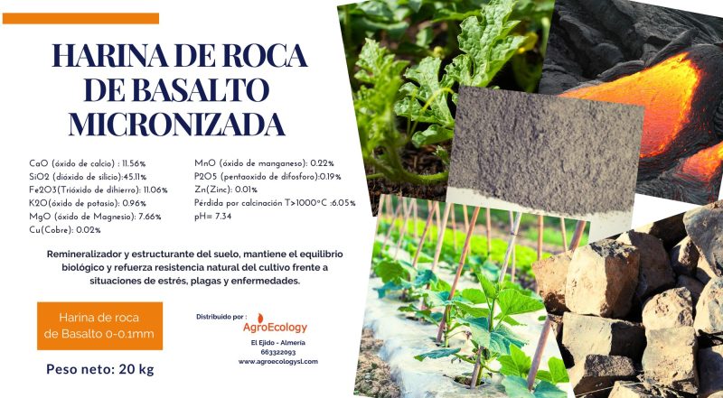 Harina de Roca de Basalto - Imagen 2