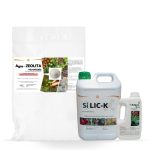 Pack solución para alta humedad en cultivos con zeolita micronizada, silicio y algas bioestimulantes