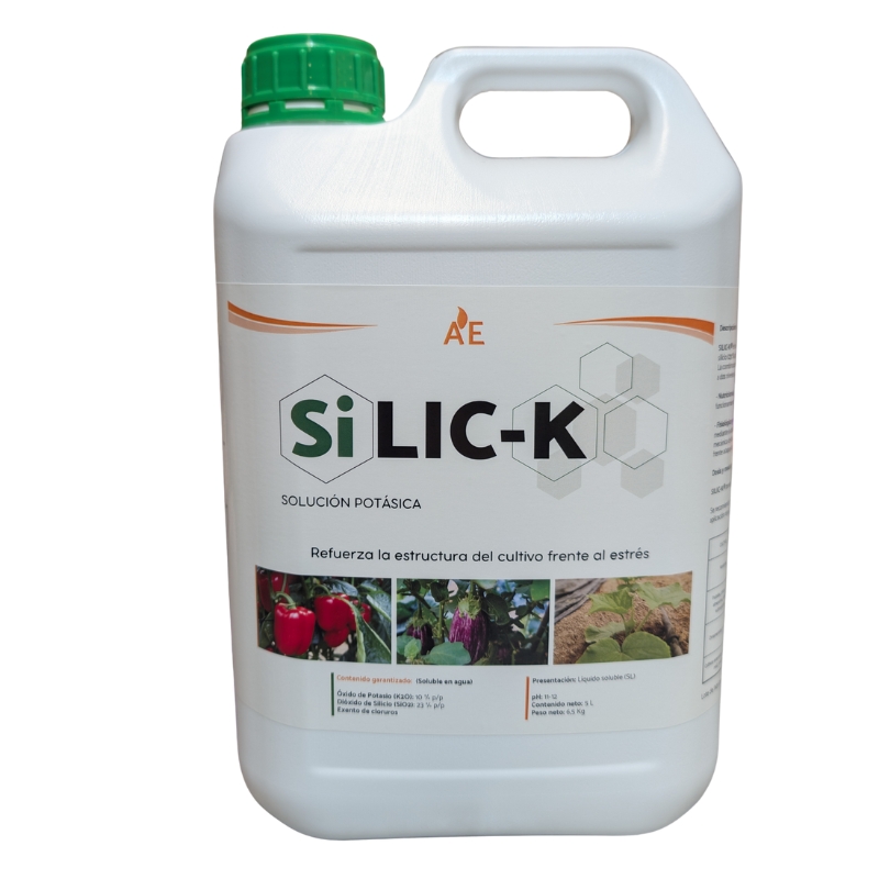 fertilizante potásico con alto contenido en dióxido de silicio